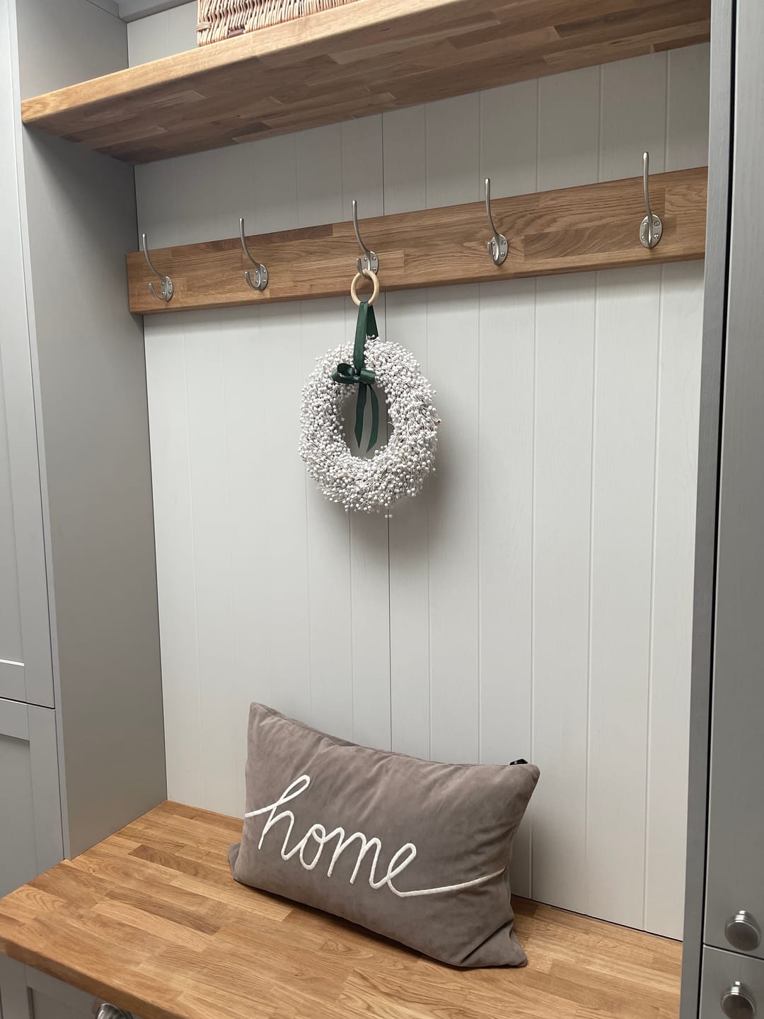 Customer photo review of Classic Brass Hat & Coat Hook