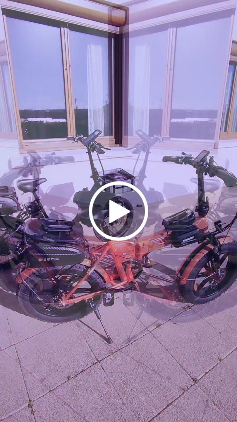 Customer video review of Engwe L20 SE 250W 20" Foldable Electric Bike 561Wh Trekking Bike Step-through E-bike 36V 15.6Ah Battery