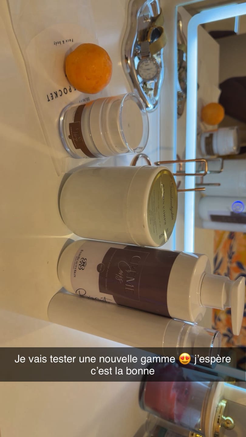 Customer photo review of Gamme biscuit complète + 200 ml de crème corps offerte ( format 500 ml au lieu de 300 )