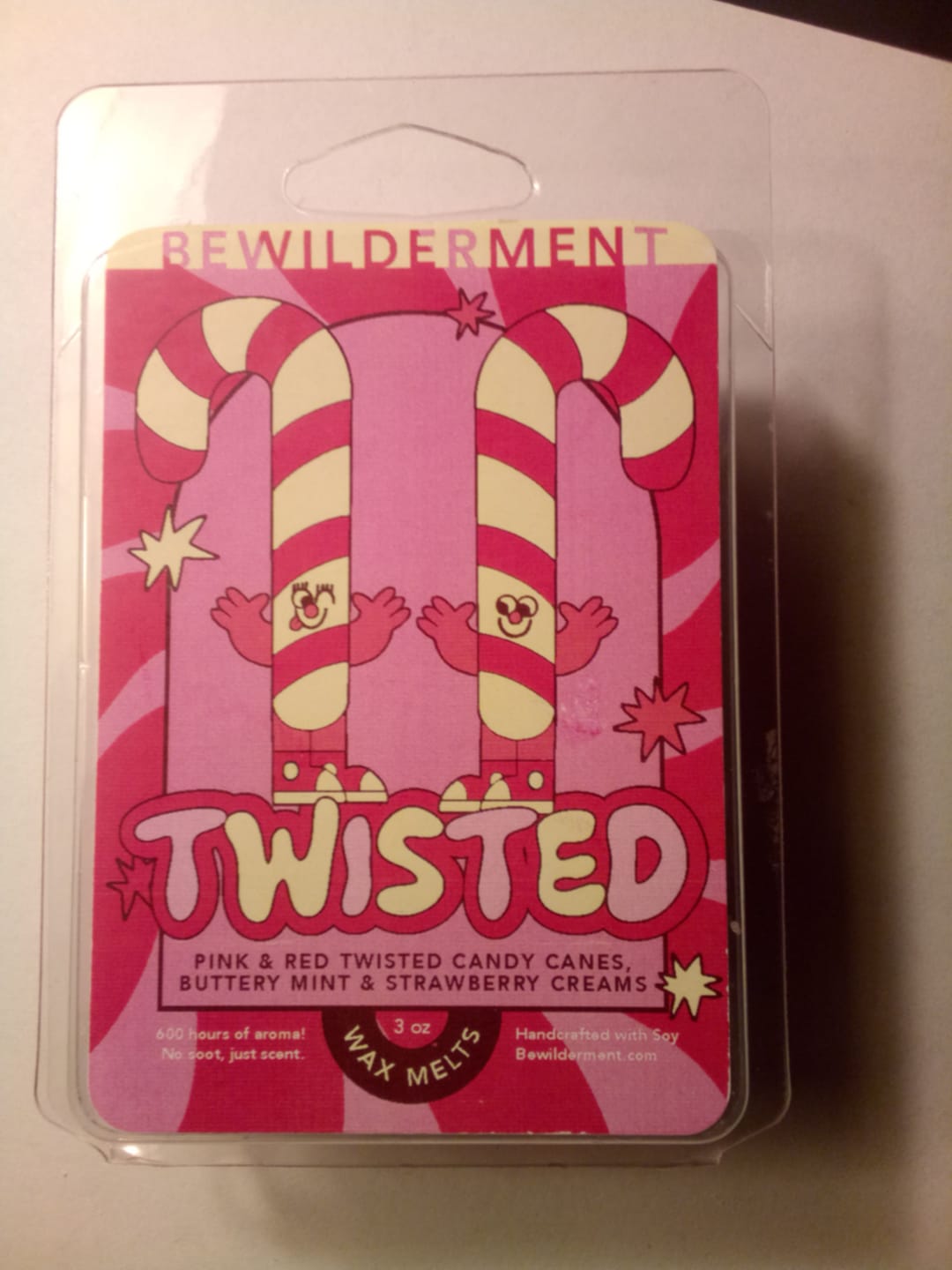 Customer photo review of Twisted Peppermint Wax Melts