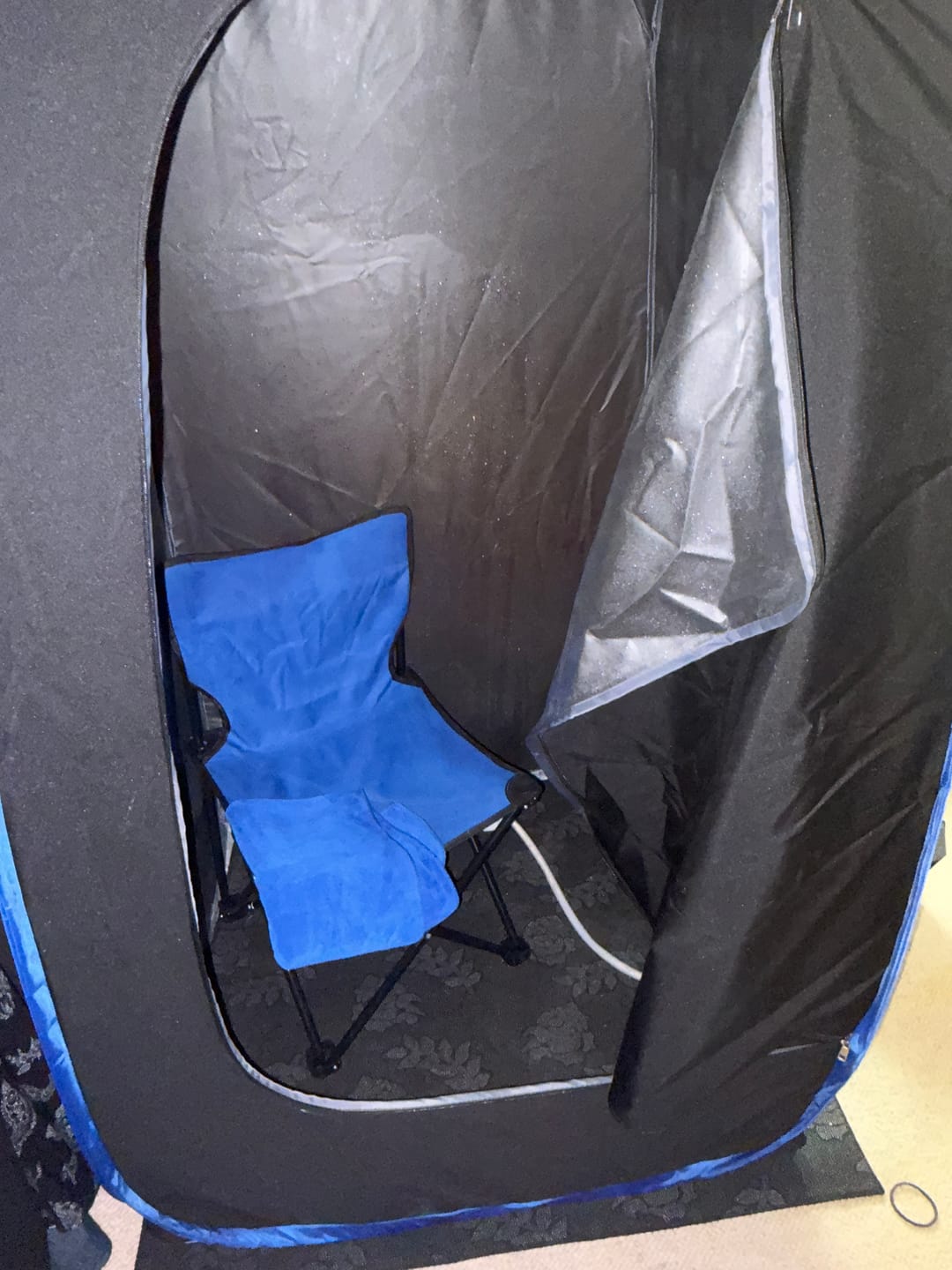 Customer photo review of Runitude Portable Sauna Tent