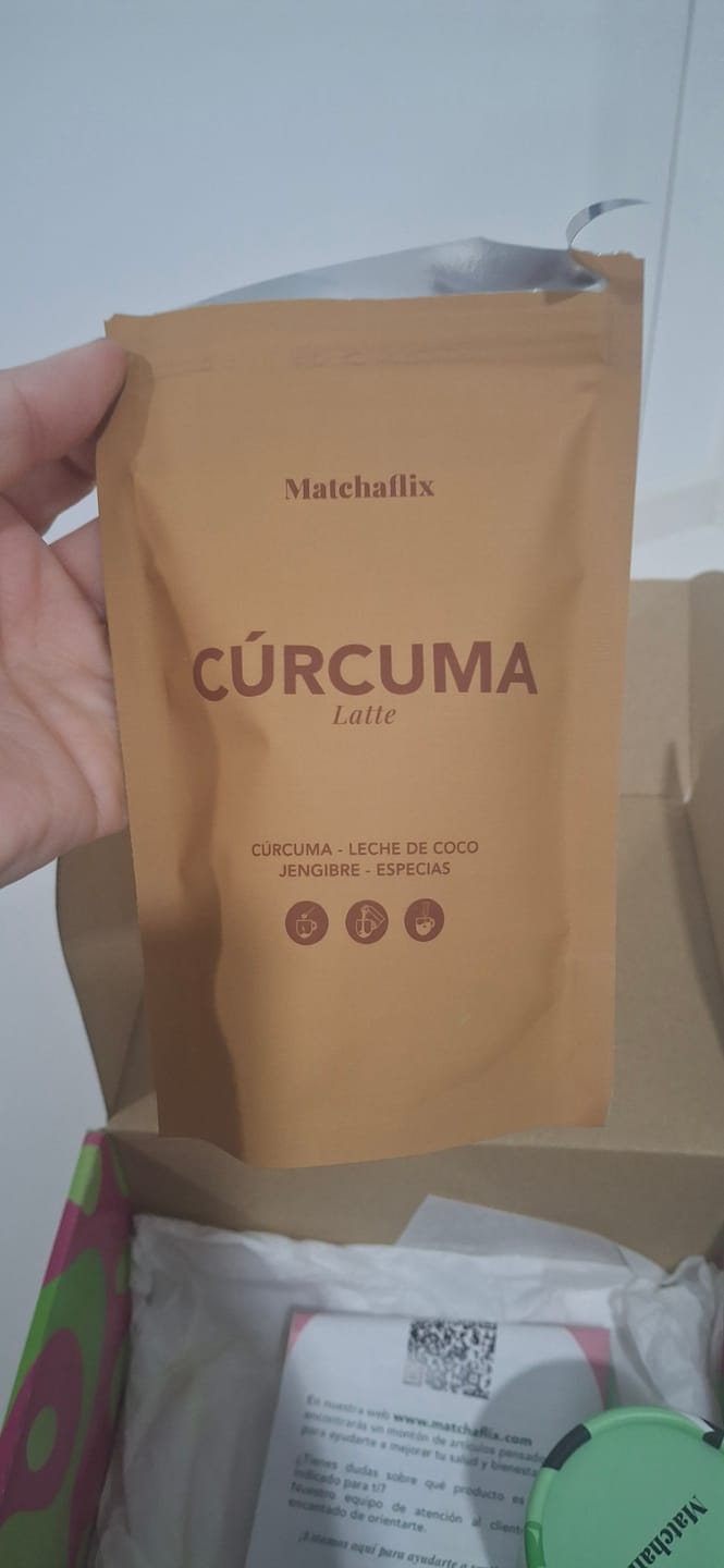Customer photo review of Cúrcuma Latte