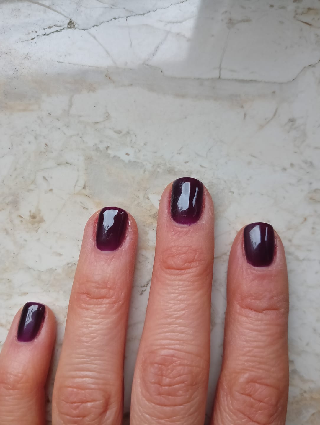 Customer photo review of Smalto Semipermanente - Hema Free LCI - Prugna Viola
