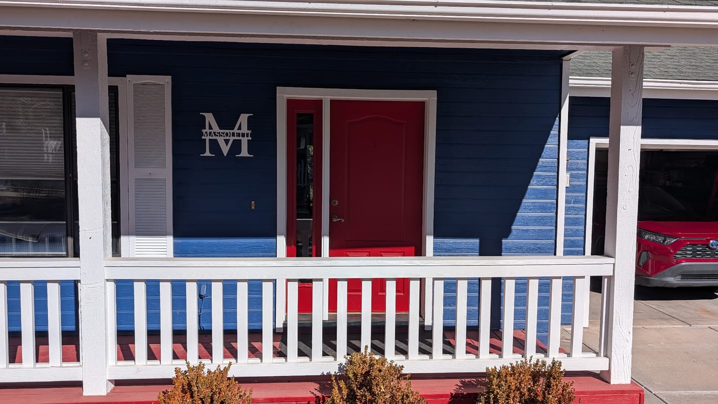 Customer photo review of Letter Monogram - Simple