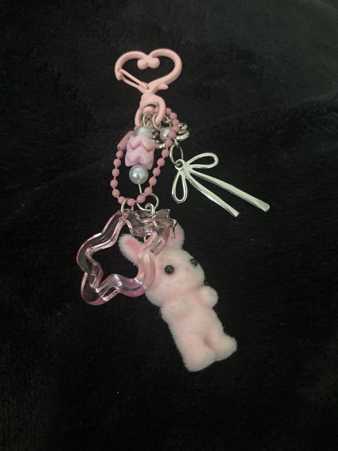Customer photo review of Calico Critters Bunny Keychain