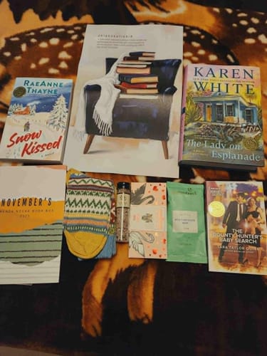 Customer photo review of Monthly Brenda Novak’s Book Box Subscription Auto renew