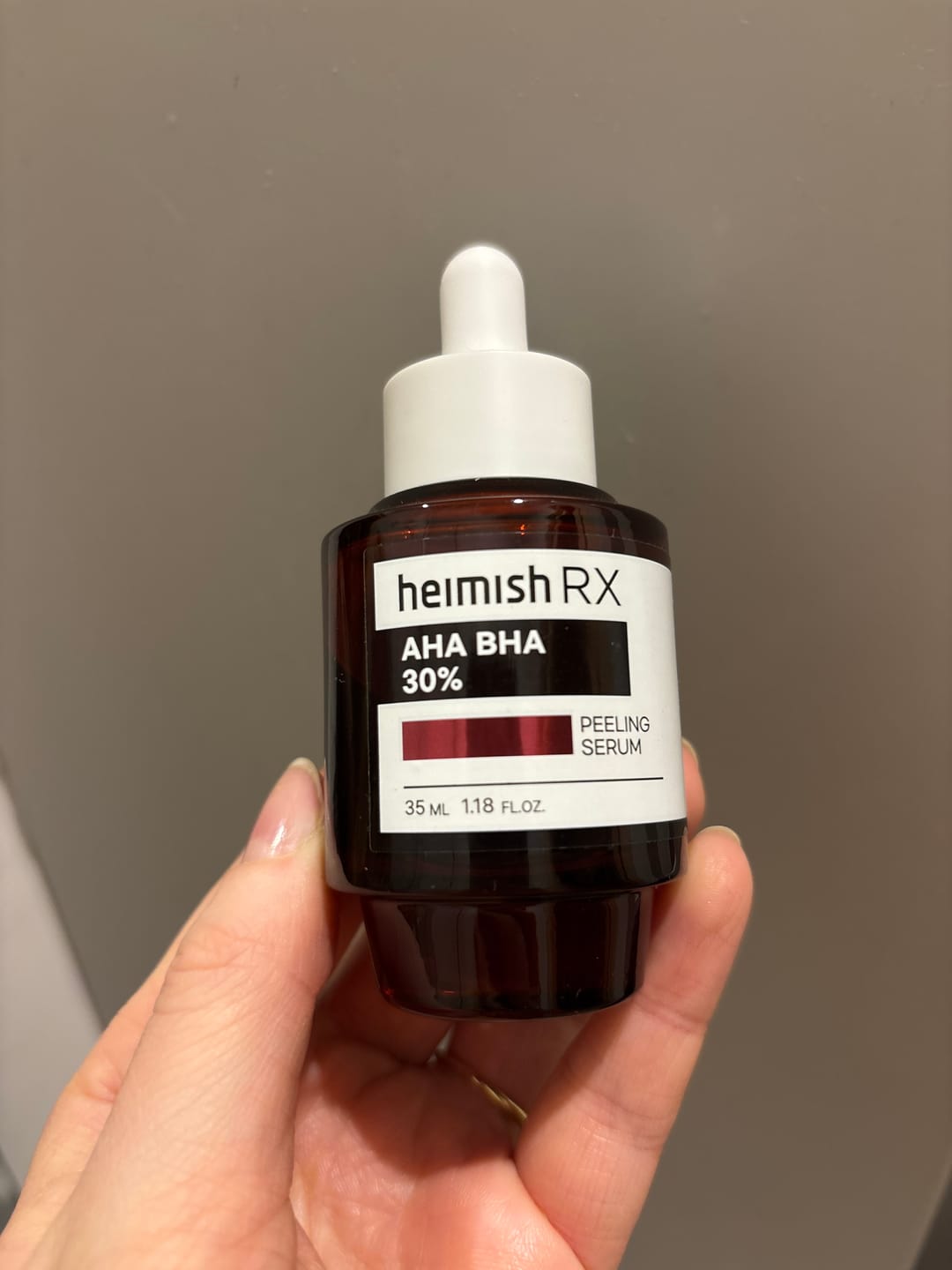 Customer photo review of Skābju pīlings-serums Heimish RX AHA BHA Peeling Serum