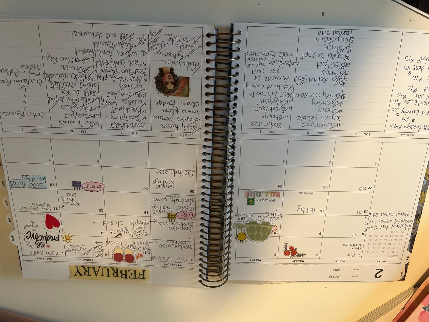 Customer photo review of 2026 | The Scout Planner | Lizzy's Stroll (portrait)