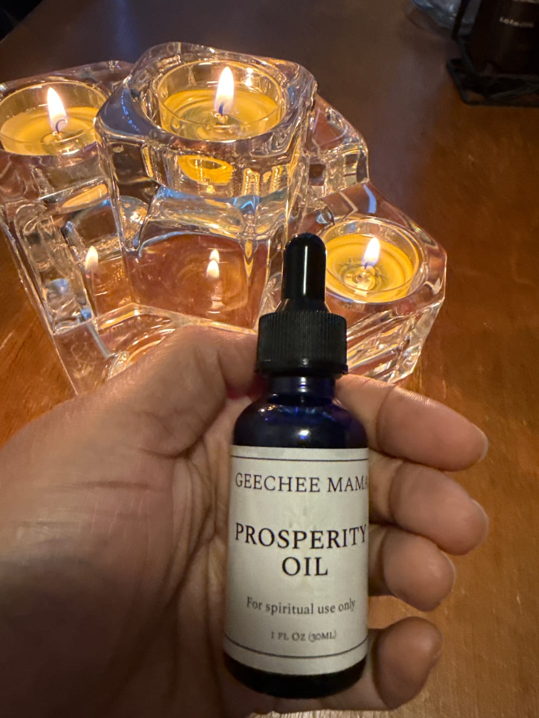 Customer photo review of Fast Money Flow Oil