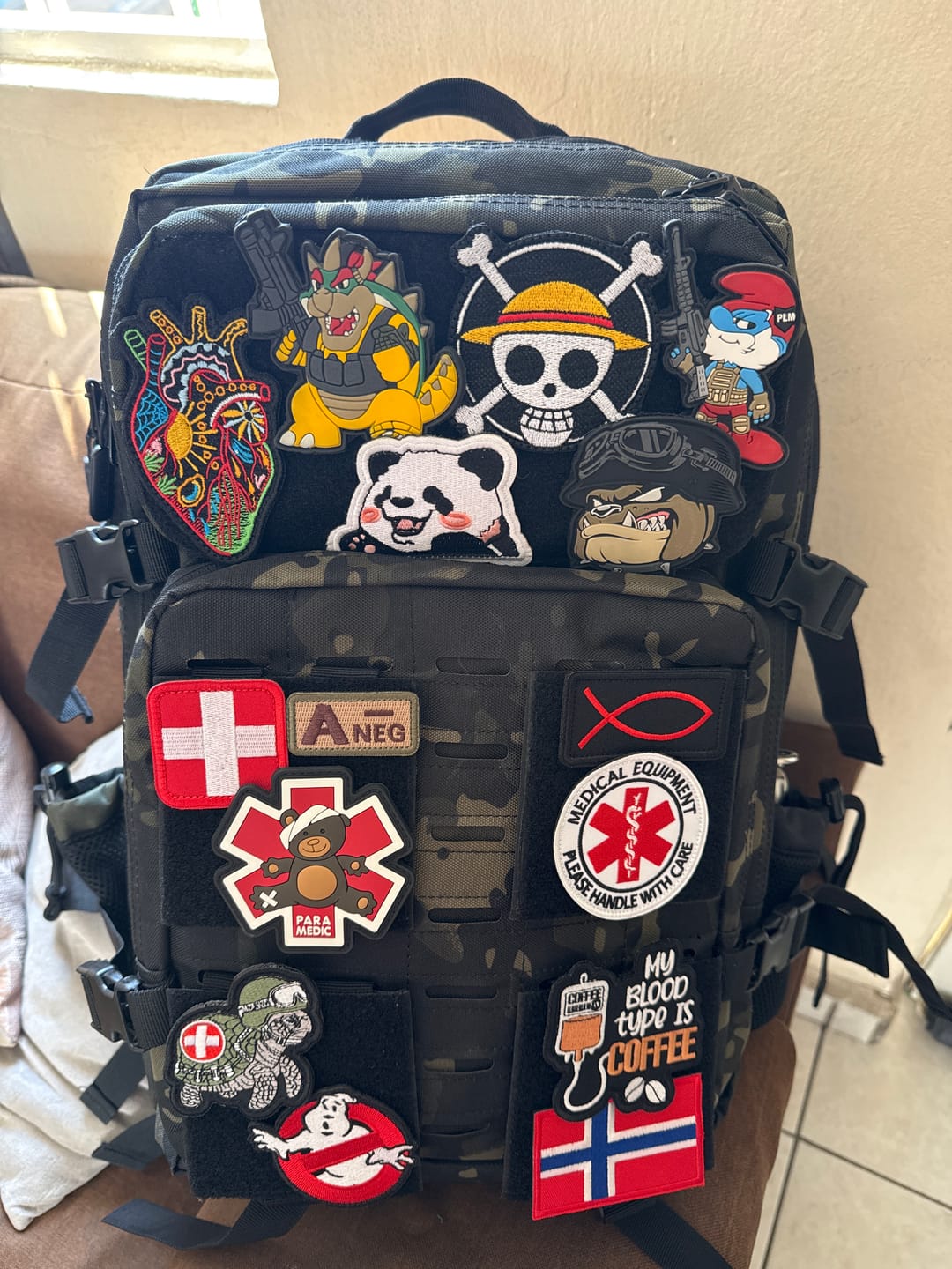 Customer photo review of Mochila IRONSIDE