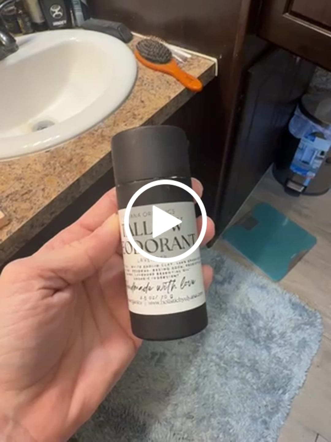 Customer video review of Tallow & Probiotic Deodorant