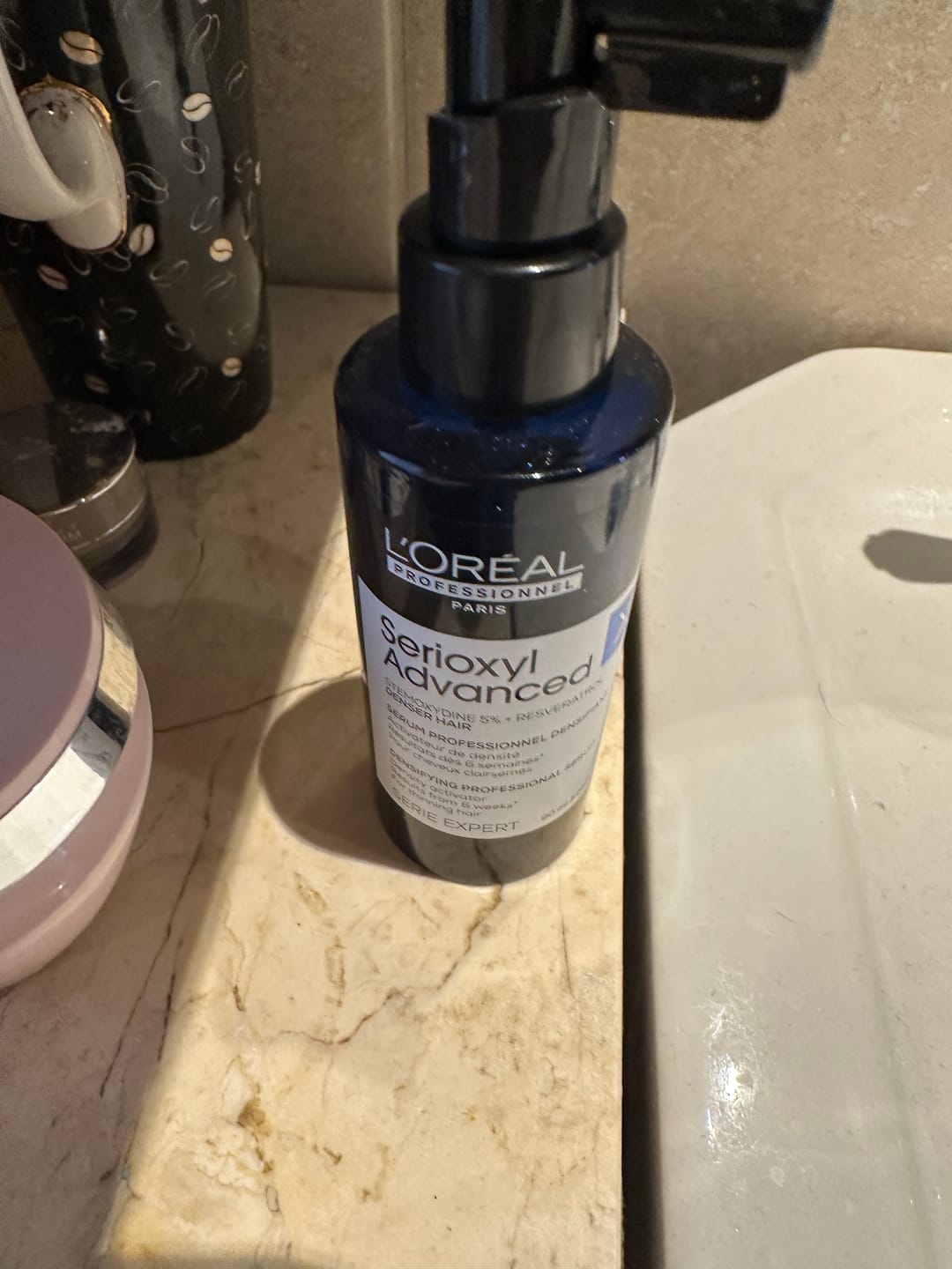 Customer photo review of Sérum densifiant - Serioxyl Advanced