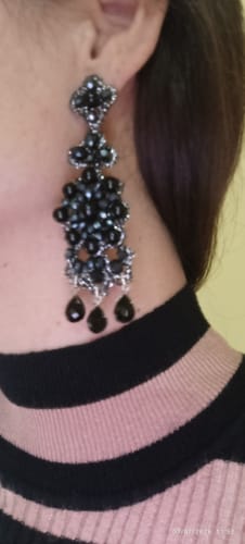 Customer photo review of Orecchini Coco