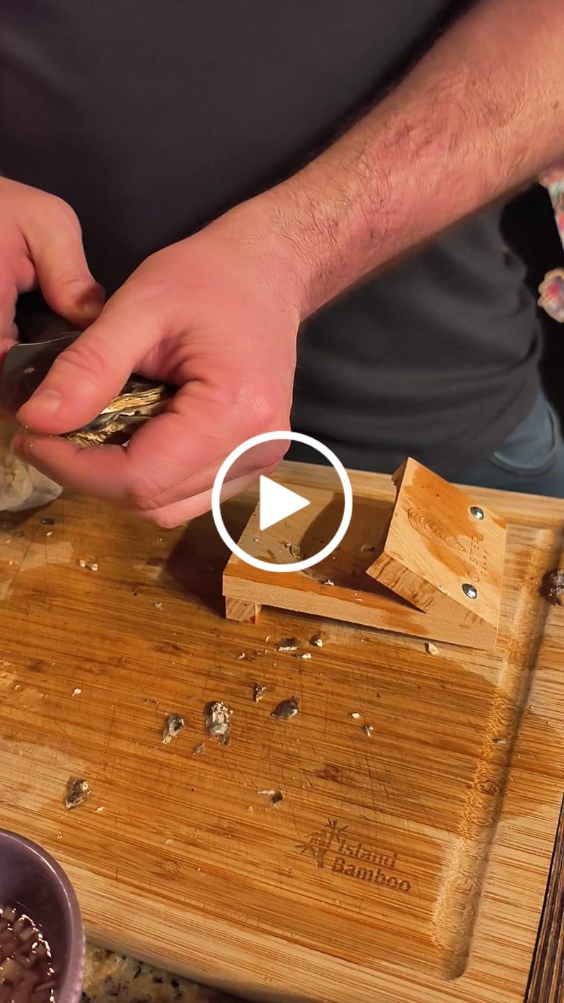 Customer video review of The OysterClamp 2.0
