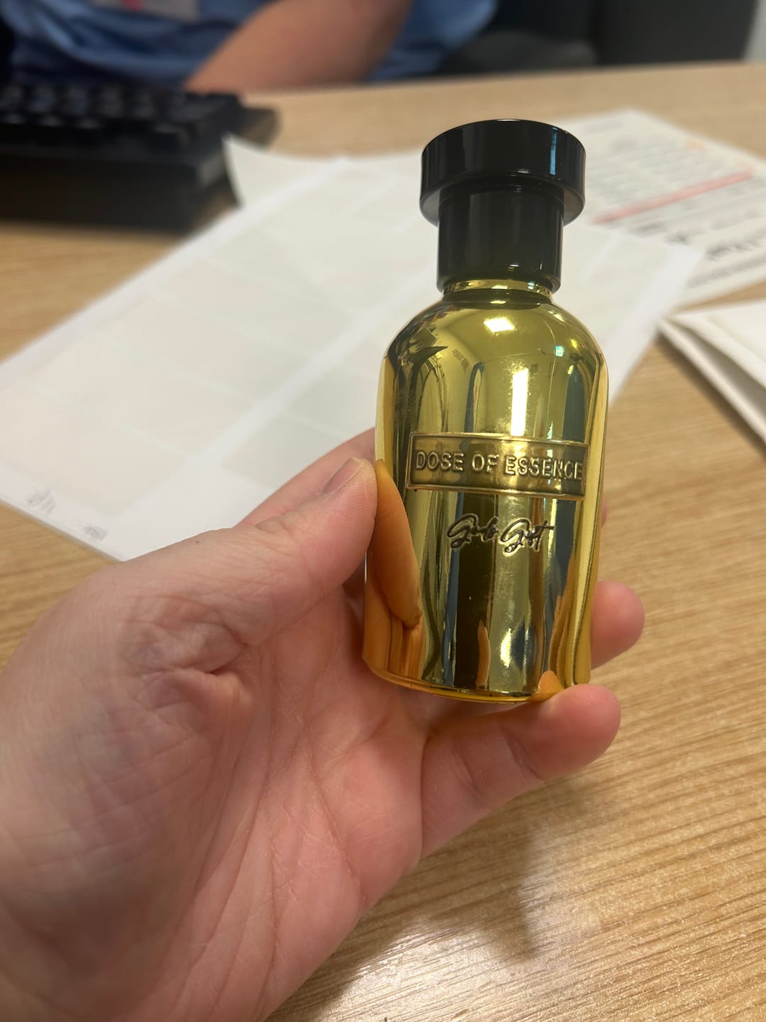 Customer photo review of 3 X 50ml Perfume Set