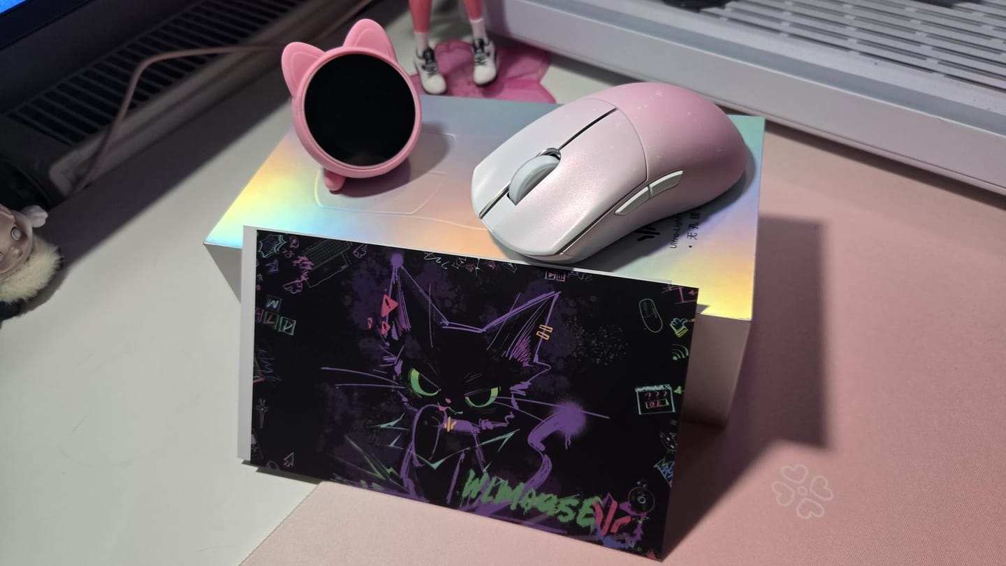 Customer photo review of WLMouse Huan Magnezyum Wireless Mouse
