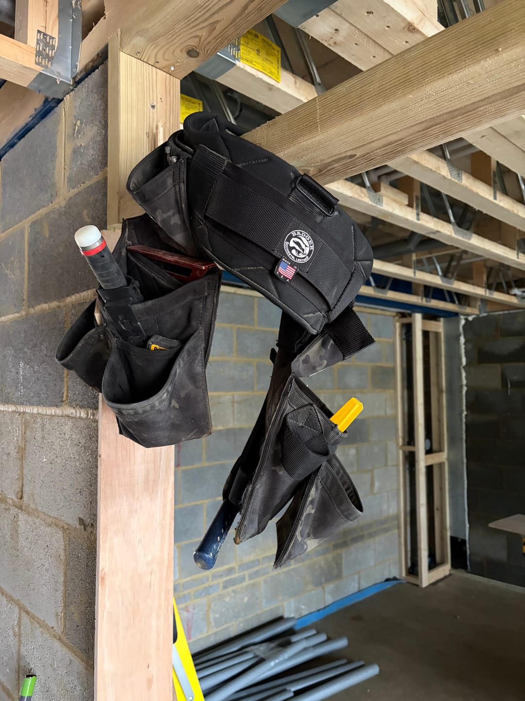 Customer photo review of Badger Toolbelts | Carpenter Toolbelt Set