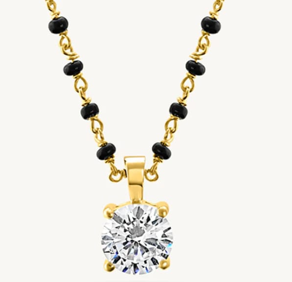 Customer photo review of Royal Diamond Mangalsutra
