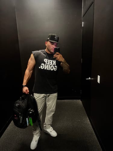 Customer photo review of Mystery Oversized Tee