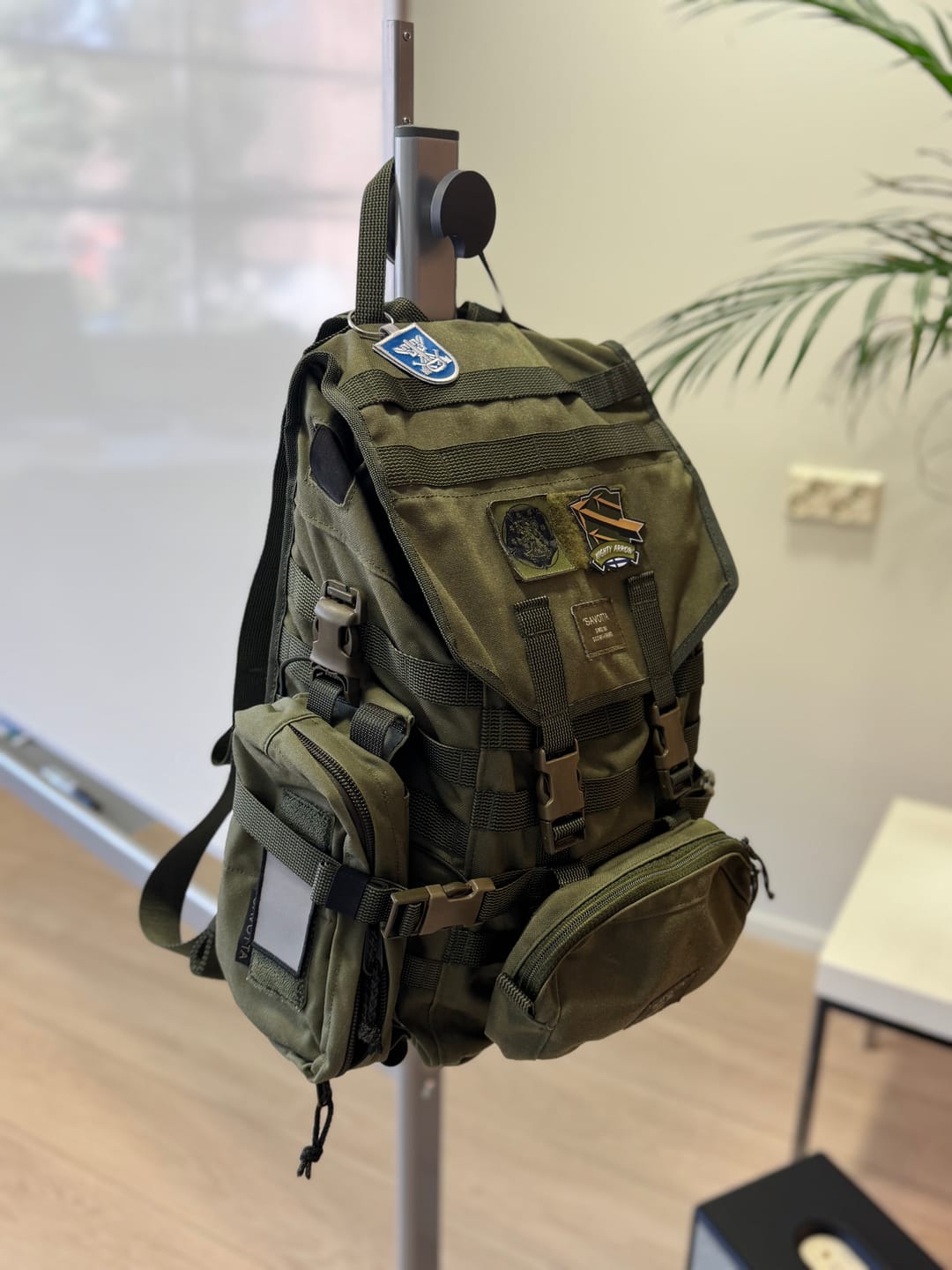 Customer photo review of Jääkäri S backpack