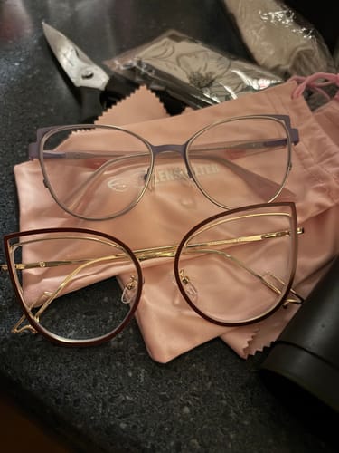 Customer photo review of Nola Eyeglasses