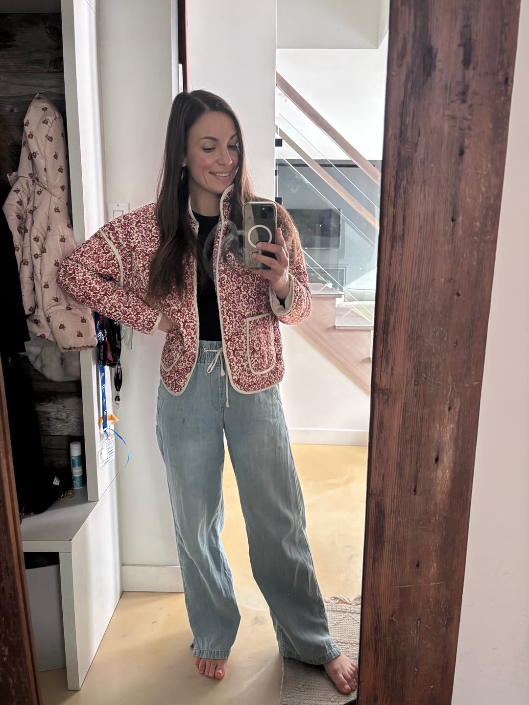 Customer photo review of Lily Flower Coat