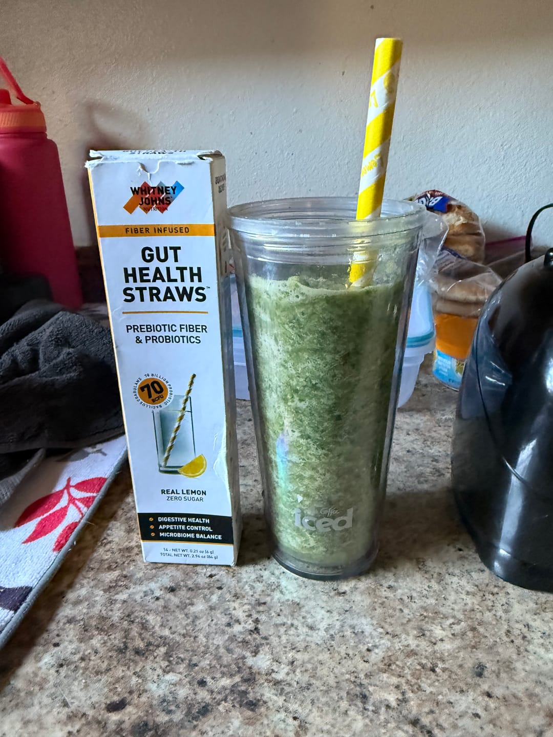 Customer photo review of Whitney Johns Gut Health Straws™