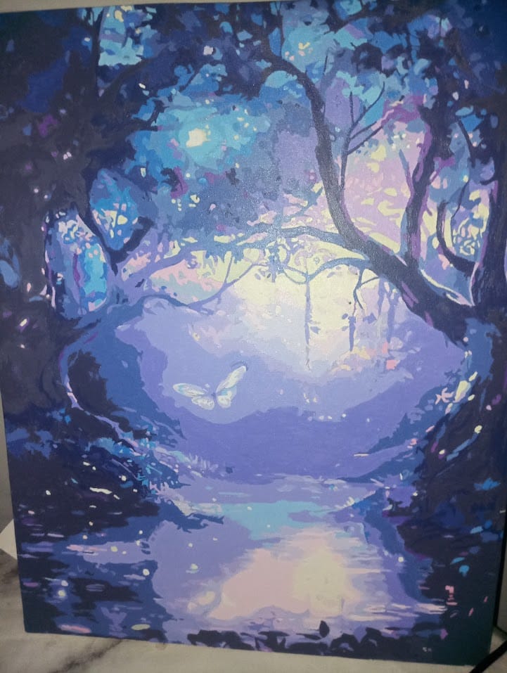 Customer photo review of Whirling Night Skies