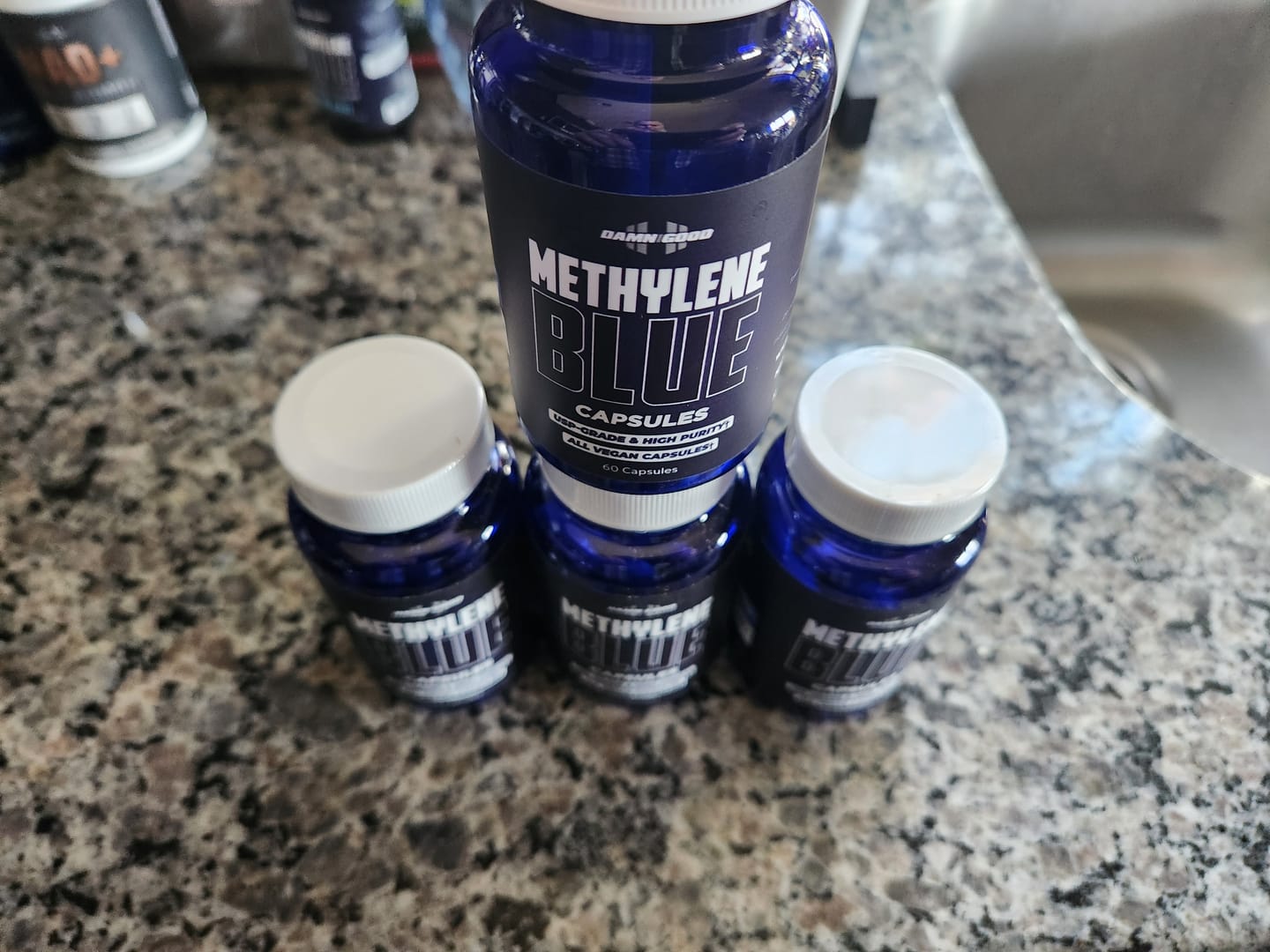 Customer photo review of Damn Good™ Methylene Blue Capsules