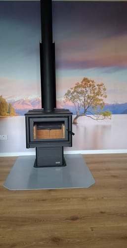 Customer photo review of NZ Scenery - Wanaka Tree - Custom Sized Wallpaper Mural (per m2)