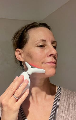 Customer photo review of Appareil Lifting Visage