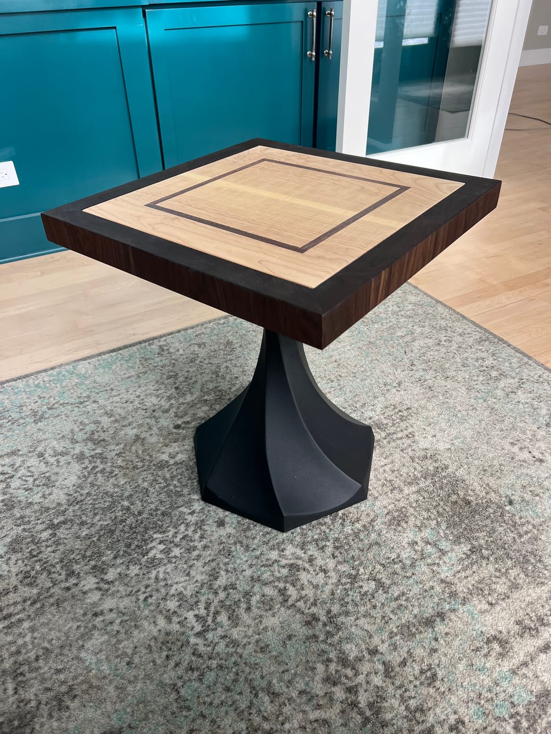 Customer photo review of End Table Base 217 Lithe 20" H Minimalist Style