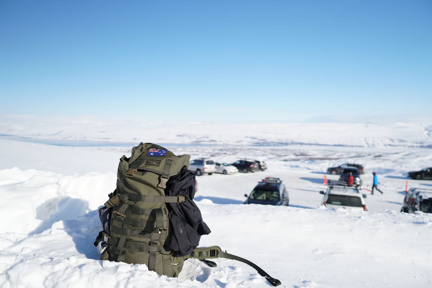 Customer photo review of Jääkäri M backpack