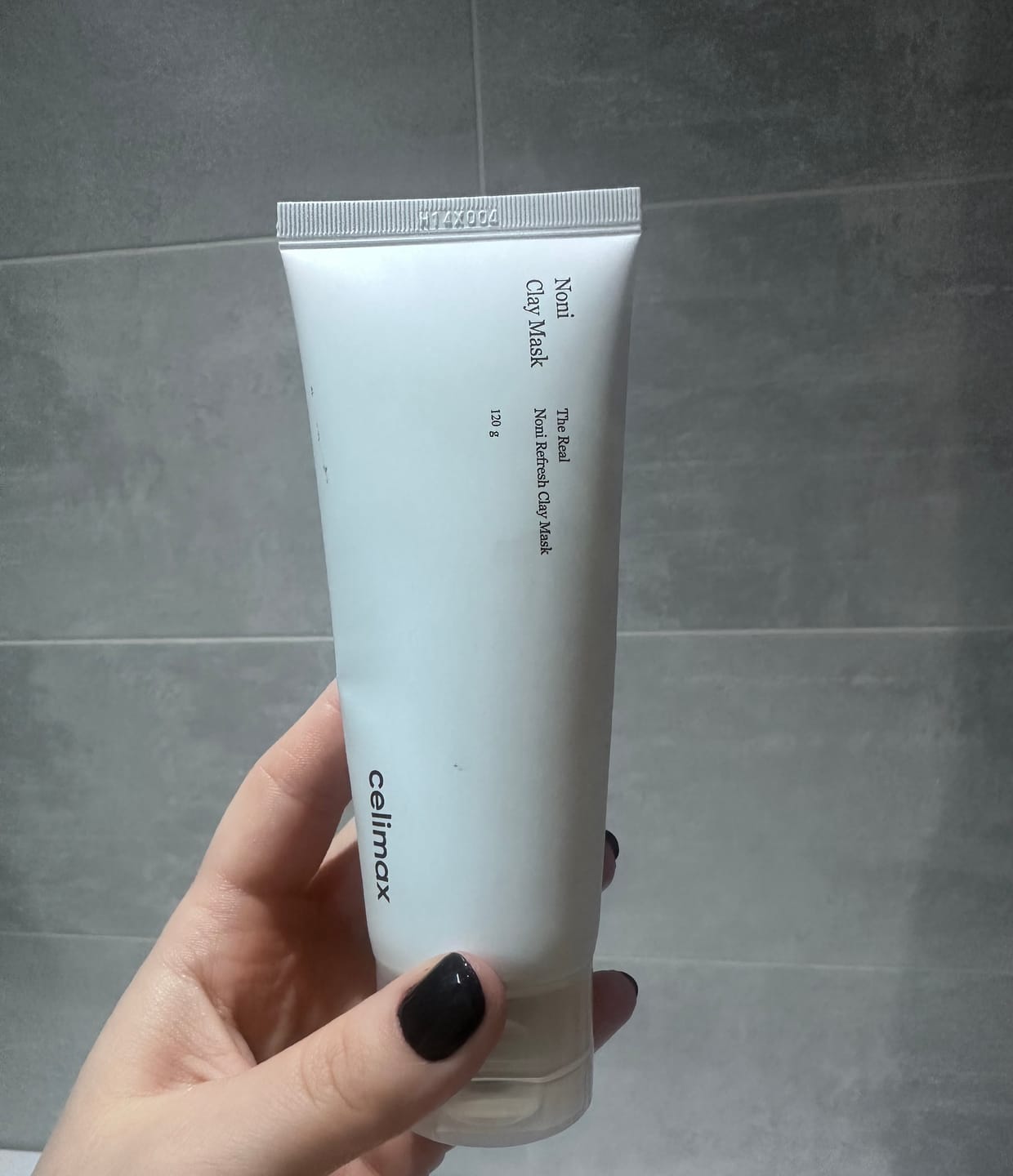 Customer photo review of Attīroša māla maska ar noni ekstraktu Celimax Noni Refresh Clay Mask