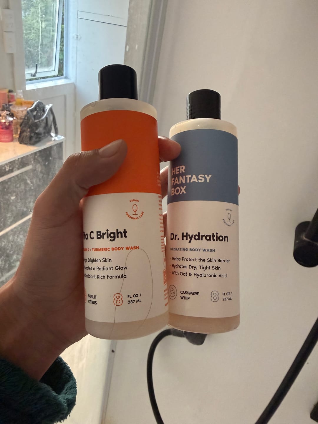 Customer photo review of Body Wash Gift Set