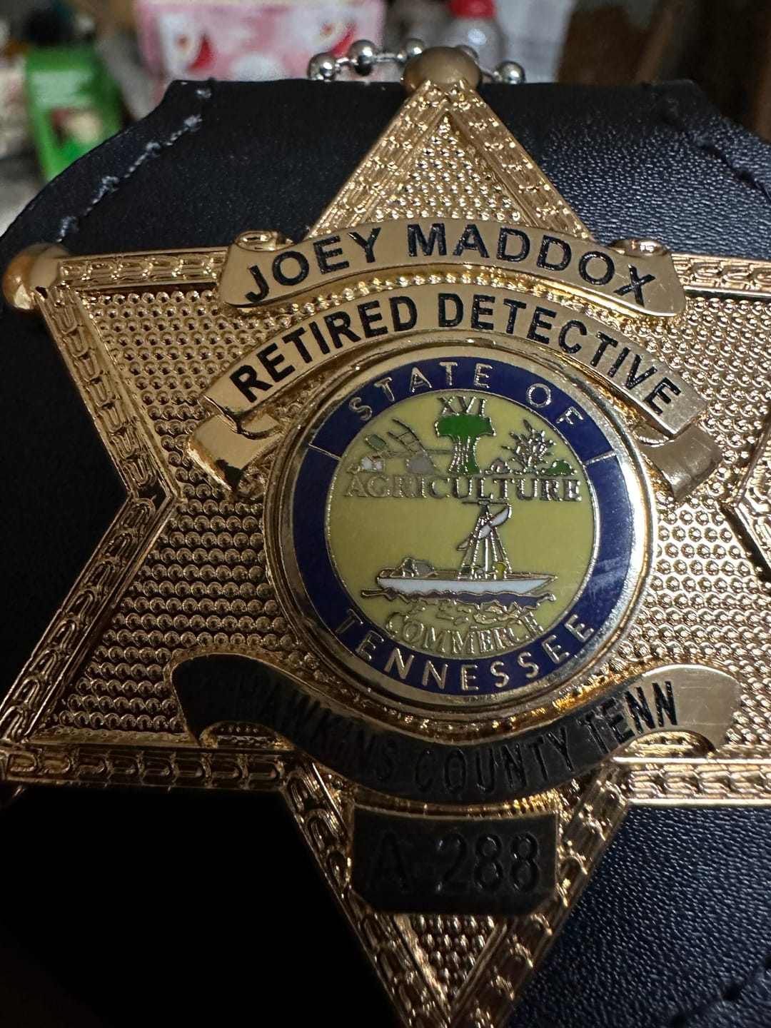 Customer photo review of Customizable Badge MA27