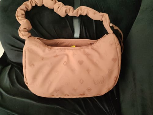 Customer photo review of The Brown Pulse Bag