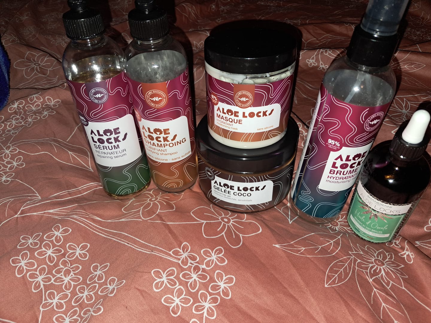 Customer photo review of Aloé Locks - PACK - Routine pour Locks