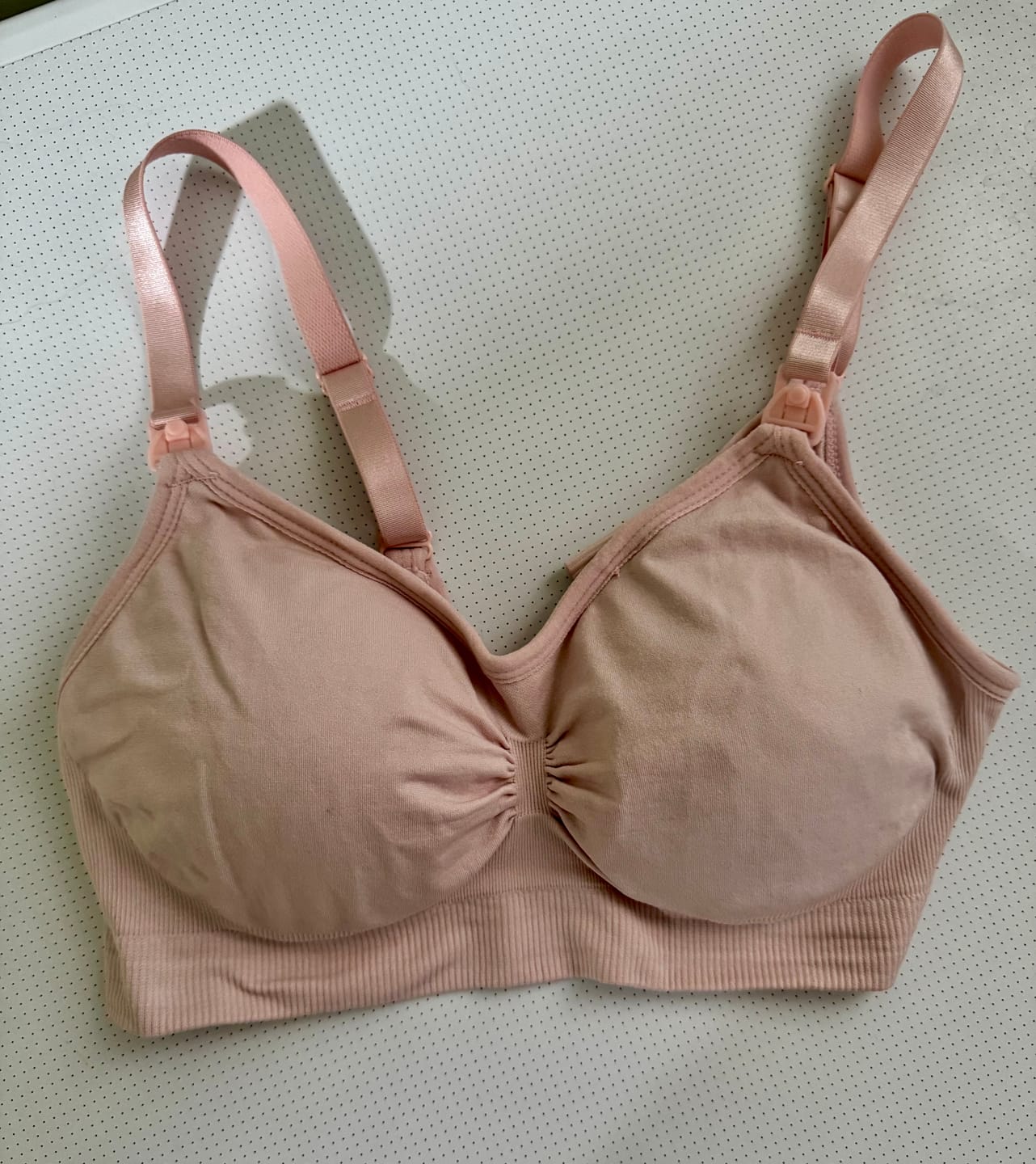 Customer photo review of Lovemère Seamless Nursing Bra