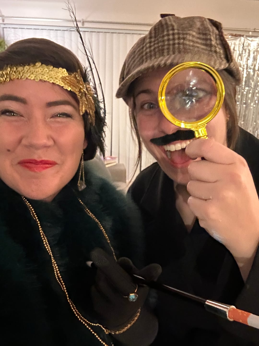 Customer photo review of 1920s Murder Mystery Game Kit