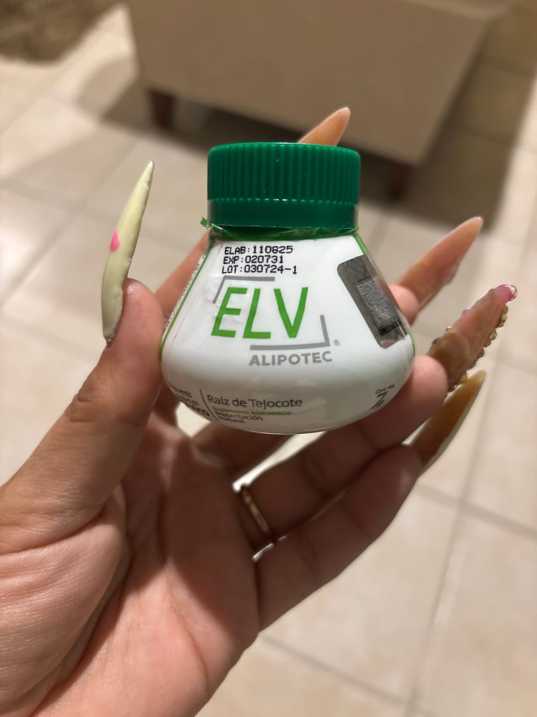 Customer photo review of Raíz de Tejocote - Alipotec