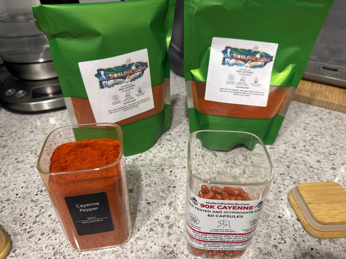 Customer photo review of Cayenne Pepper 90K