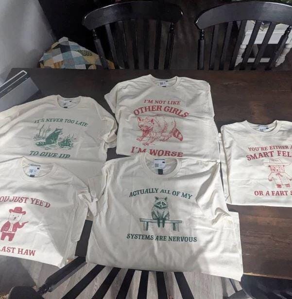 Customer photo review of You Just Yeed Your Last Haw T-Shirt