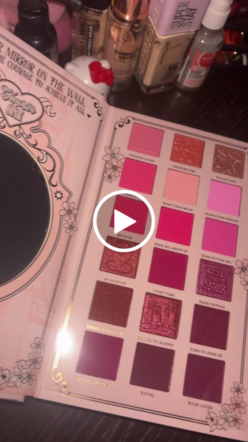 Customer video review of P. Louise A Brand New Chapter Palette - Chapter One
