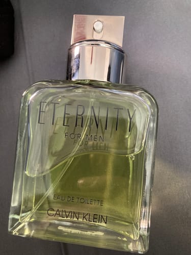 Customer photo review of Calvin Klein Eternity for Men Eau de Toilette Spray – 1.7 oz / 3.4 oz / 6.7 oz