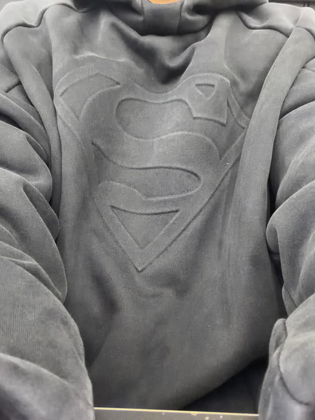 Customer photo review of 5094 - Superman Shield Hoodies