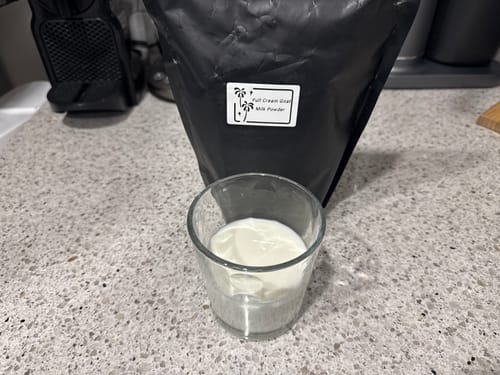 Customer photo review of Organic Goat Milk Powder