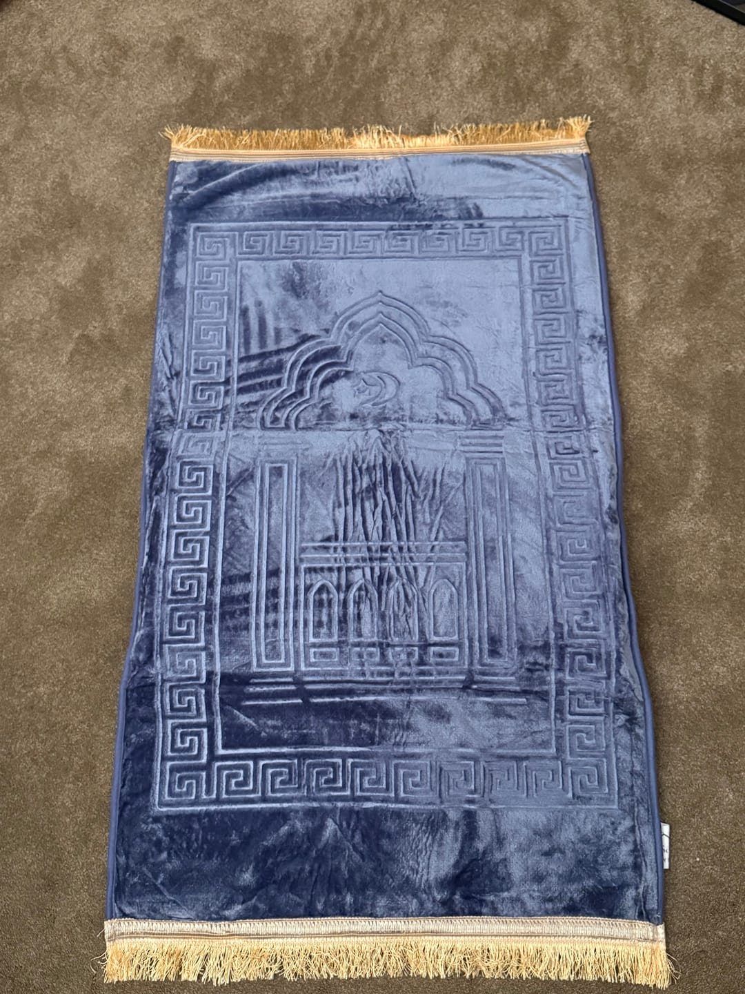 Customer photo review of Medical Prayer Mat With Memory Foam Pillow