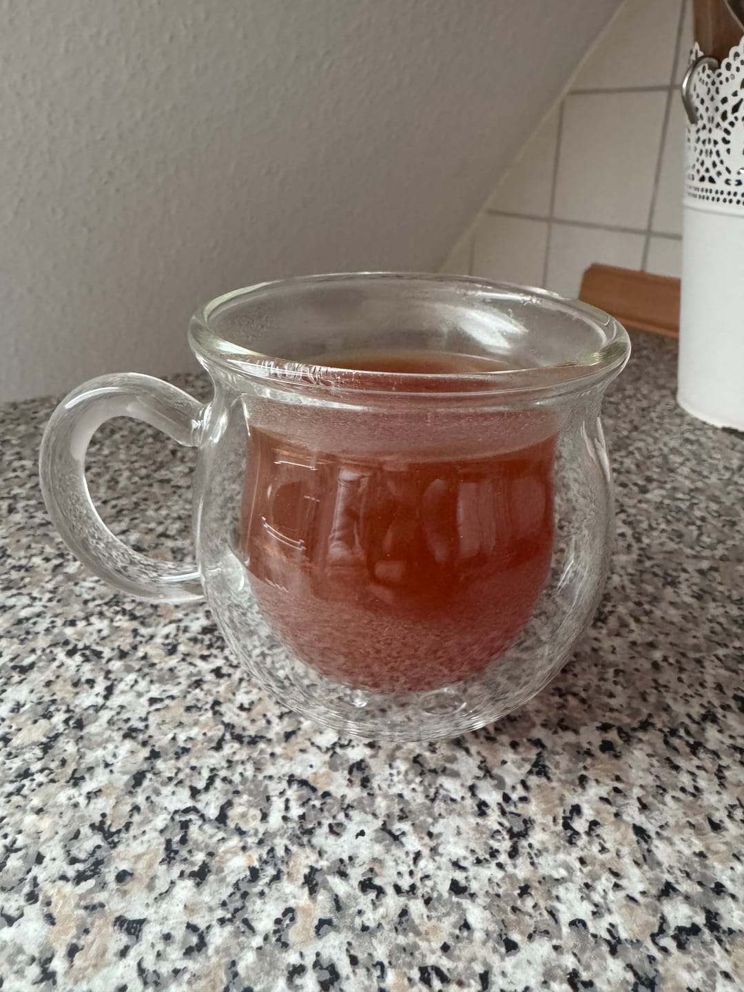 Customer photo review of Kessel Tasse aus Glas – Doppelwandig