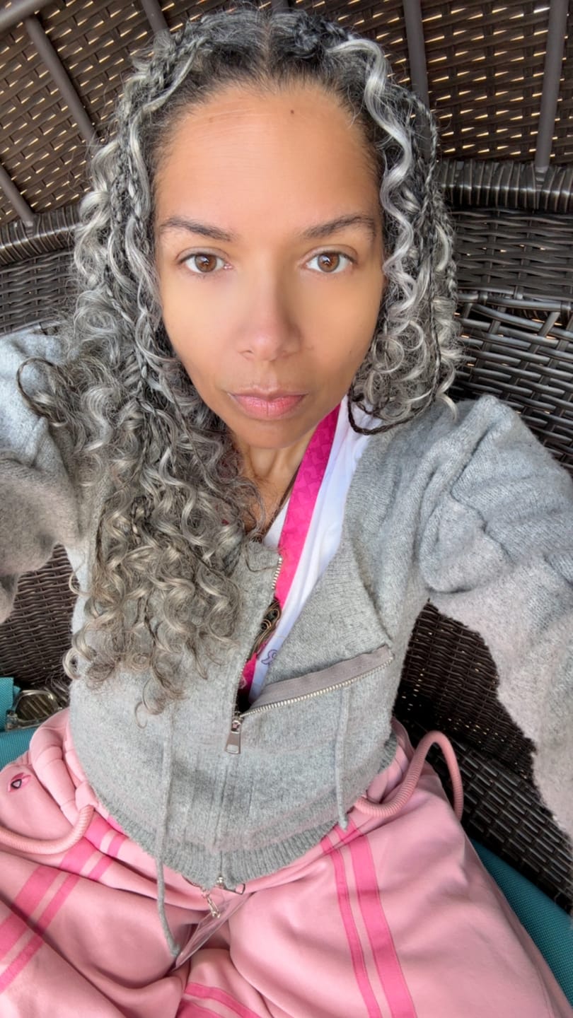 Customer photo review of Aelfric Eden Stripe Super Baggy Barrel Sweatpants